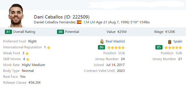 Dani Ceballos