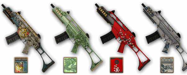 The Best Rainbow Six Siege Weapons Skins Elite Skins Worth - rainbow gun better roblox