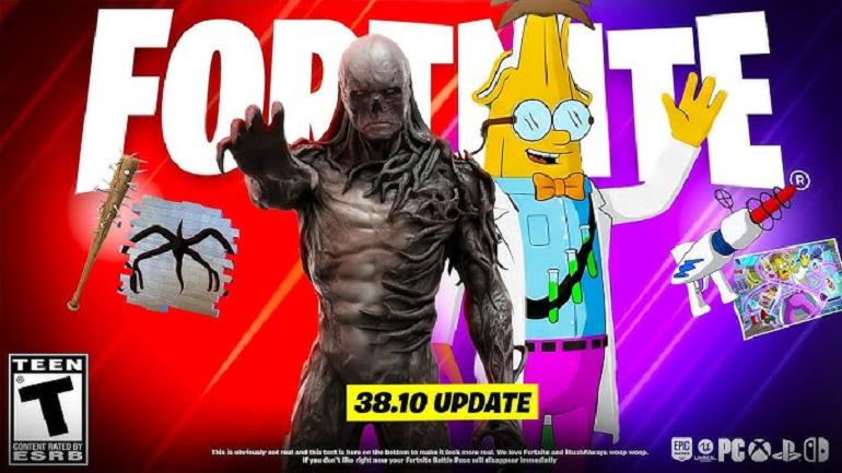 Fortnite Update 38.10