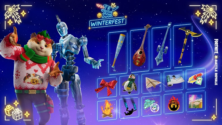 Fortnite Winterfest 2025 Free Gifts