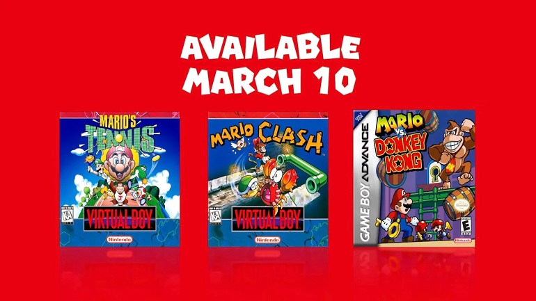 New Nintendo Classics Titles Arrive March 10