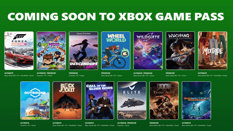 Xbox Game Pass May 2026: Forza Horizon 6, Subnautica 2, DOOM: The Dark Ages & More