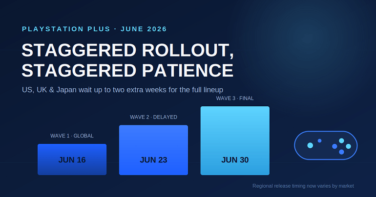 Sony Changes PS Plus Release Schedule, Delaying Games in Key Regions